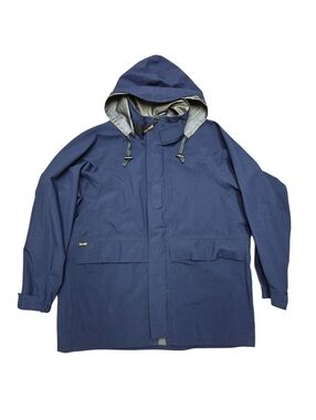 Propper Foul Weather II Parka Navy Mens  Goretex Gore-Tex Sz L Regular
